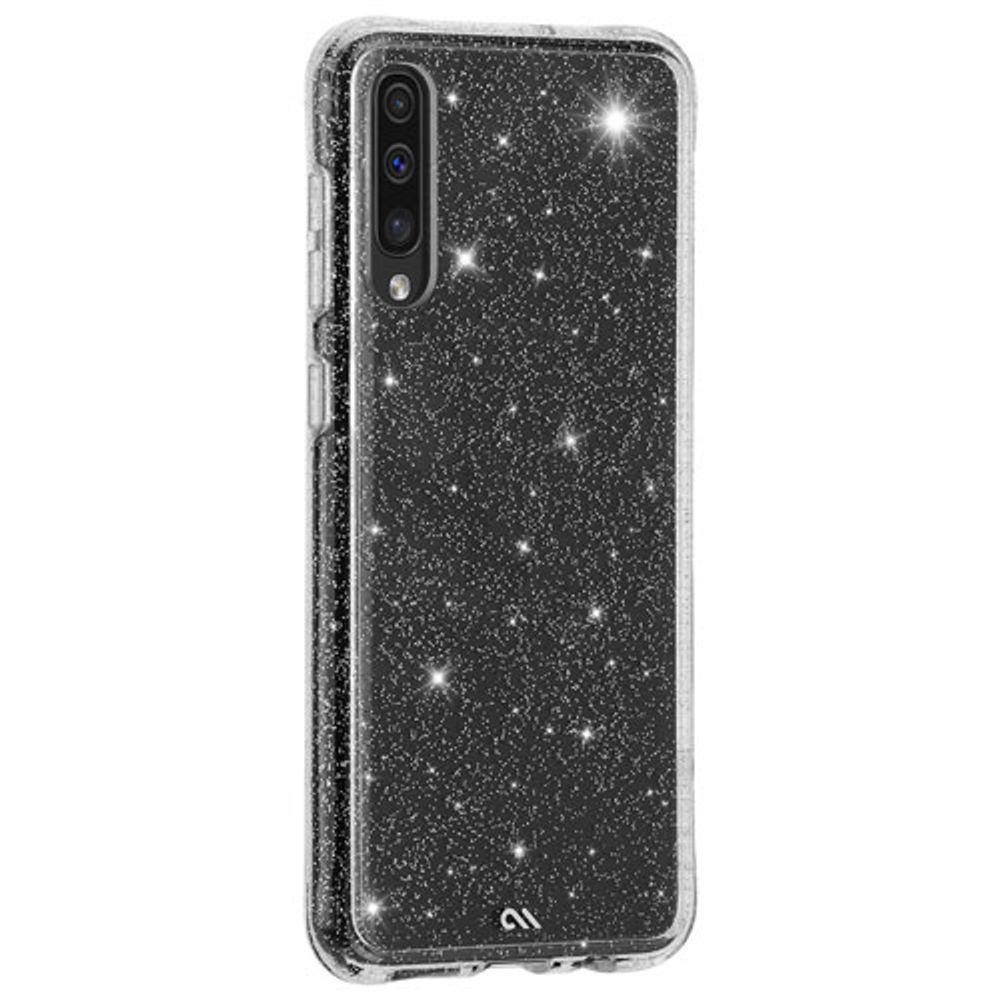 Case-Mate Sheer Crystal Fitted Hard Shell Case for Galaxy A50 - Clear