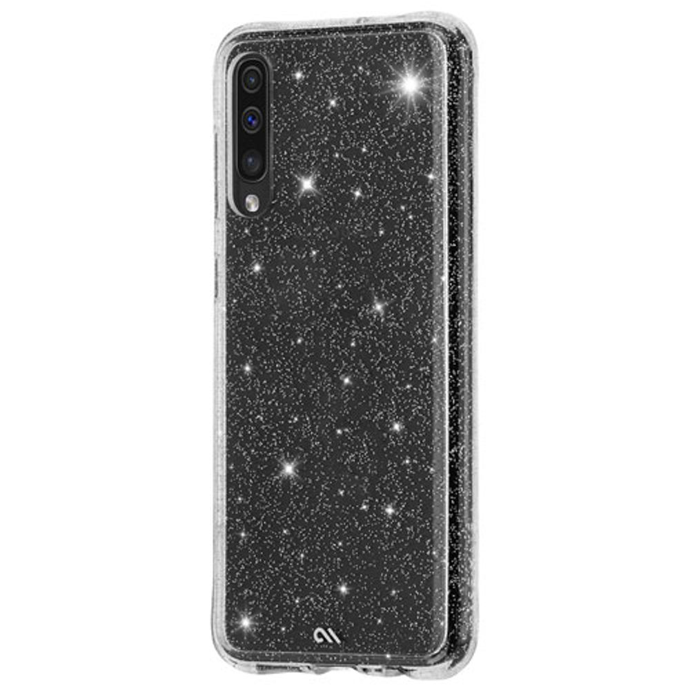 Case-Mate Sheer Crystal Fitted Hard Shell Case for Galaxy A70 - Clear