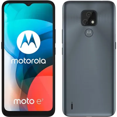 Motorola Moto E7 Dual SIM| 2GB 32GB| 6.5 Inch Max Vision HD+ 48MP Dual Camera| AQUA BLUE|