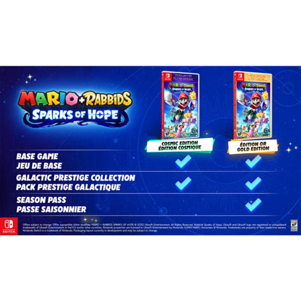 Mario + Rabbids Sparks of Hope [Cosmic Edition] for Nintendo Switch -  Bitcoin & Lightning accepted