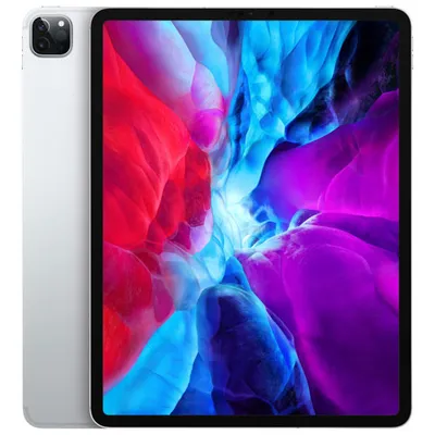 Bell Apple iPad Pro 12.9” 512GB with Wi-Fi & 4G LTE (4th Generation) - Silver -Monthly Financing