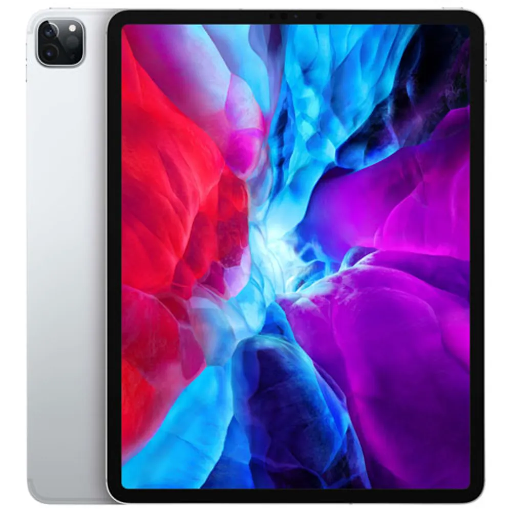 Bell Apple iPad Pro 12.9” 256GB with Wi-Fi & 4G LTE (4th Generation) - Silver - Monthly Financing