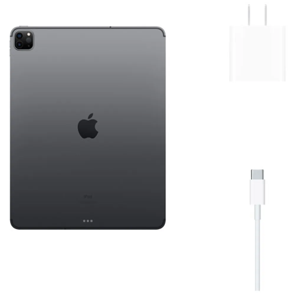 Rogers Apple iPad Pro 12.9" 128GB with Wi-Fi & 4G LTE (4th Generation) -Space Grey -Monthly Financing