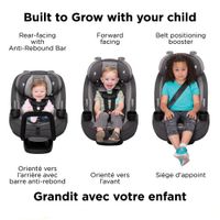 Safety 1st EverFit ARB 3-in-1 Car Seat - Stone Terra