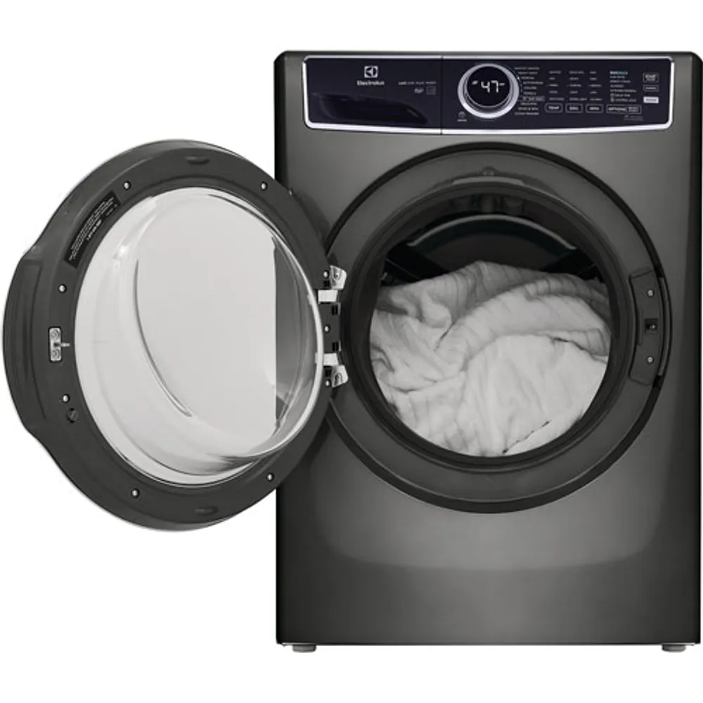 Electrolux 5.2 Cu. Ft. High Efficiency Front Load Steam Washer (ELFW7537AT) - Grey