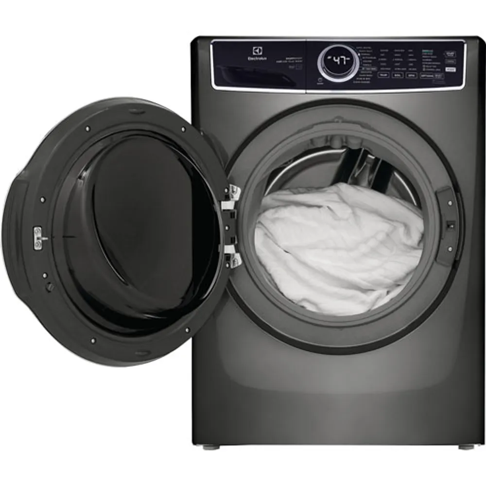 Electrolux 5.2 Cu. Ft. High Efficiency Front Load Steam Washer (ELFW7637AT) - Grey