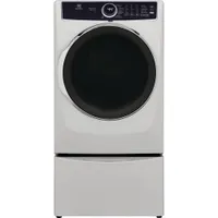 Electrolux 8.0 Cu. Ft. Gas Steam Dryer (ELFG7637AW) - White