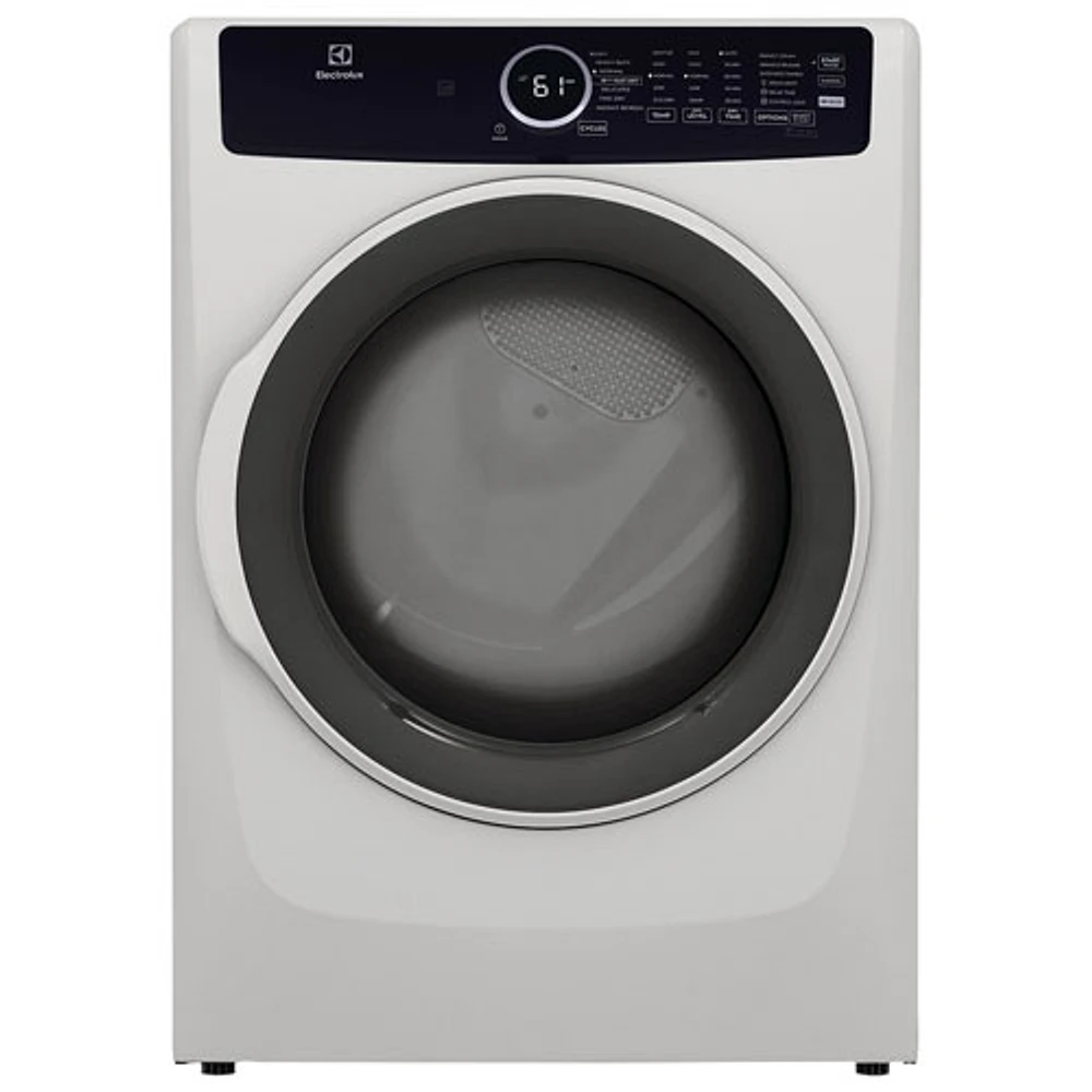 Electrolux 8.0 Cu. Ft. Electric Steam Dryer (ELFE743CAW) - White