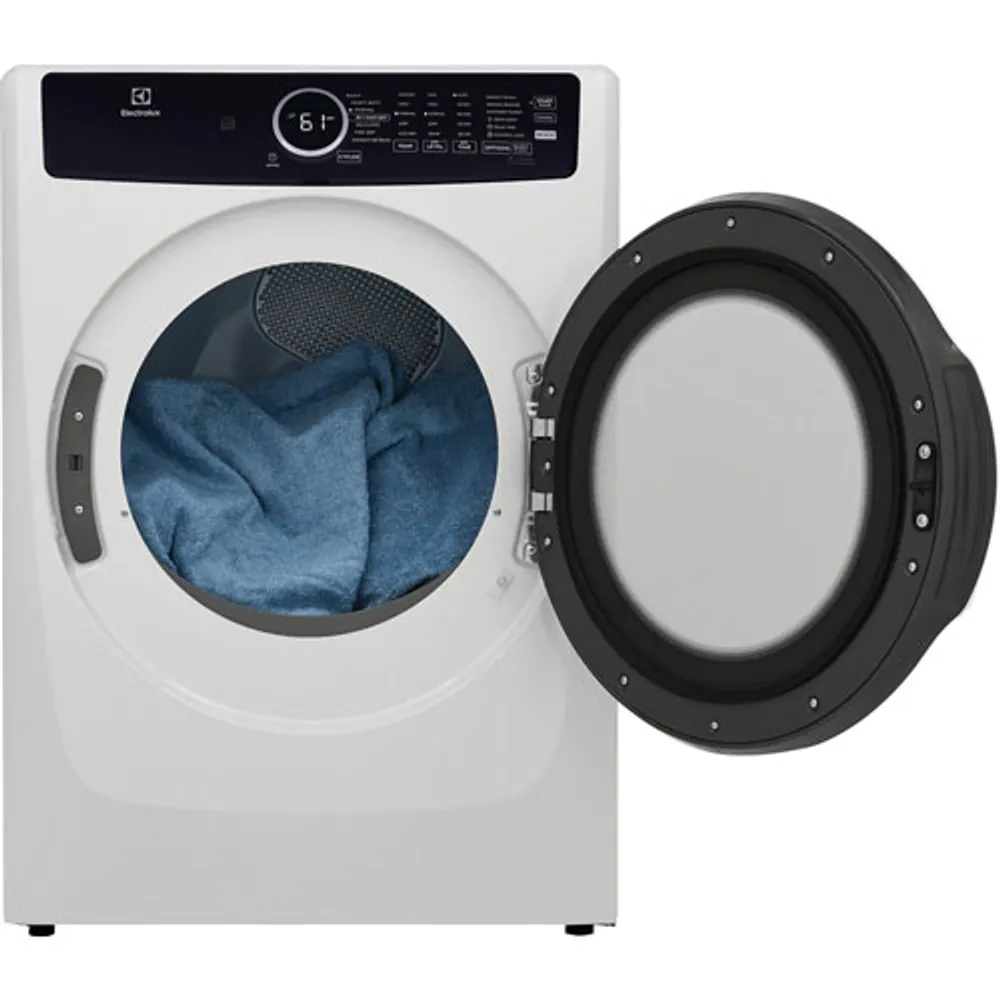 Electrolux 8.0 Cu. Ft. Electric Steam Dryer (ELFE743CAW) - White