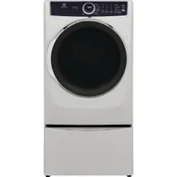 Electrolux 8.0 Cu. Ft. Electric Steam Dryer (ELFE763CAW) - White