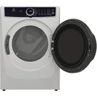 Electrolux 8.0 Cu. Ft. Electric Steam Dryer (ELFE763CAW) - White