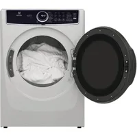 Electrolux 8.0 Cu. Ft. Electric Steam Dryer (ELFE763CAW) - White