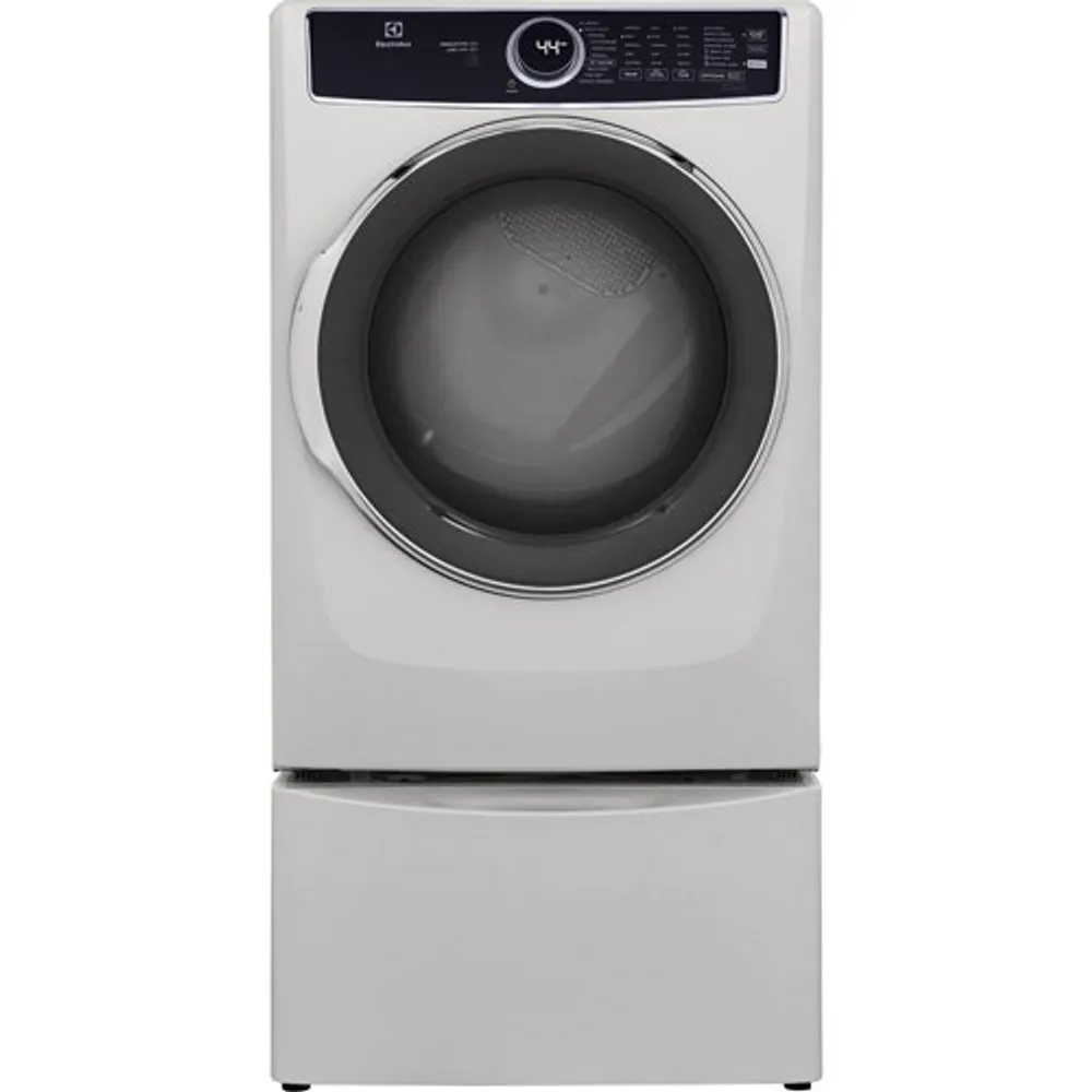 Electrolux 8.0 Cu. Ft. Electric Steam Dryer (ELFE753CAW) - White