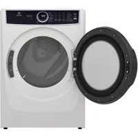 Electrolux 8.0 Cu. Ft. Electric Steam Dryer (ELFE753CAW) - White