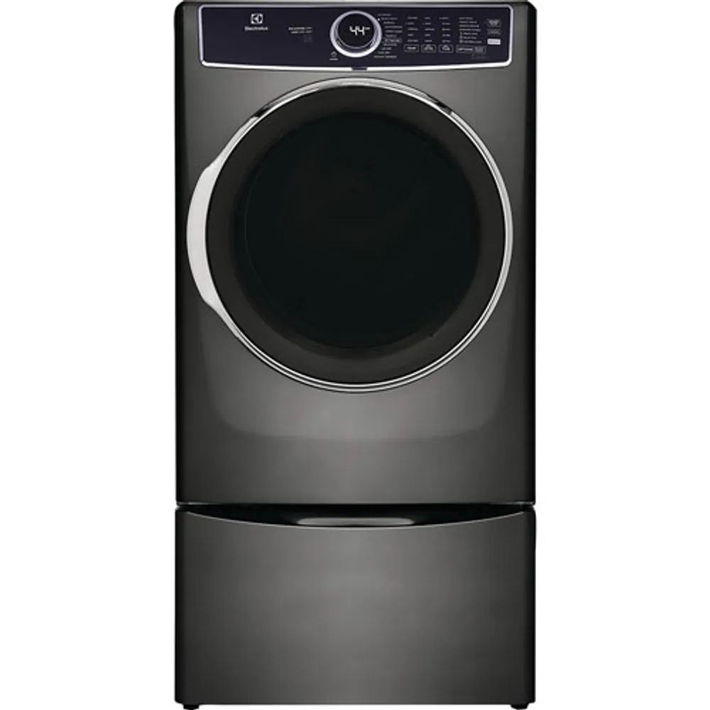 Electrolux 8.0 Cu. Ft. Electric Steam Dryer (ELFE763CAT) - Grey