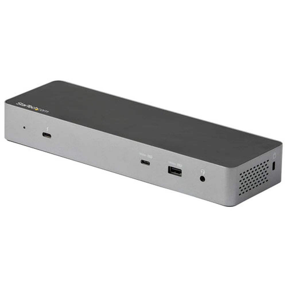 Station d'accueil hôte USB-C 8K Thunderbolt 3 de StarTech pour portable (TB3CDK2DH)