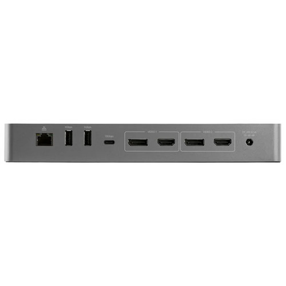 Station d'accueil hôte USB-C 8K Thunderbolt 3 de StarTech pour portable (TB3CDK2DH)