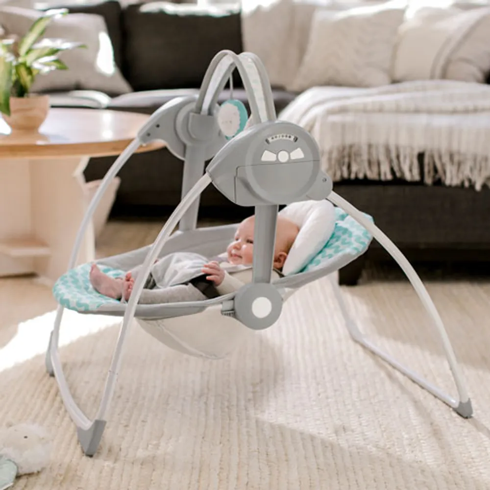 Ingenuity Swingity Swing Easy-Fold Portable Baby Swing