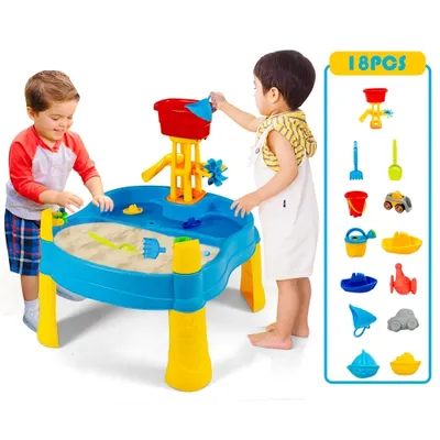 Kidoozie Pirate Ship Sand and Water Table Toy (G02466) - Sand