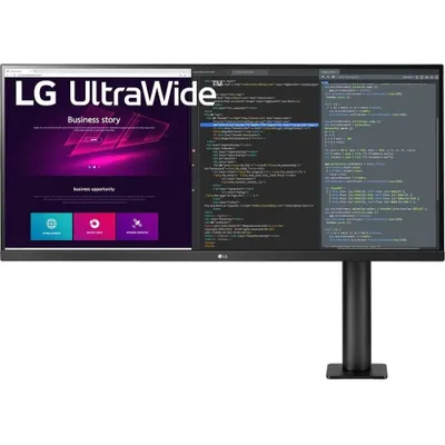 LG Ultrawide 34WN780-B 34" UW-QHD LED LCD Monitor - 21:9 - Textured Black