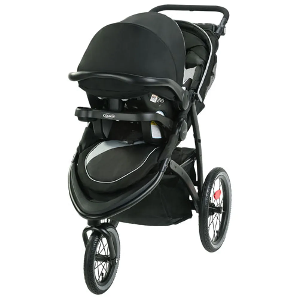 Graco FastAction Jogger LX Stroller with SnugRide SnugLock 35 Lite Infant Car Seat - Mansfield