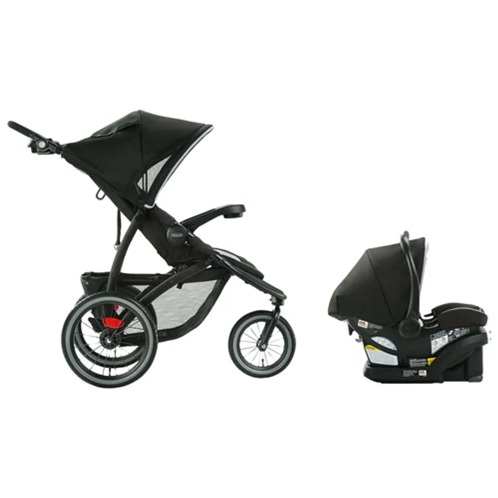 Graco FastAction Jogger LX Stroller with SnugRide SnugLock 35 Lite Infant Car Seat - Mansfield