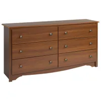 Prepac Monterey Transitional 6-Drawer Dresser