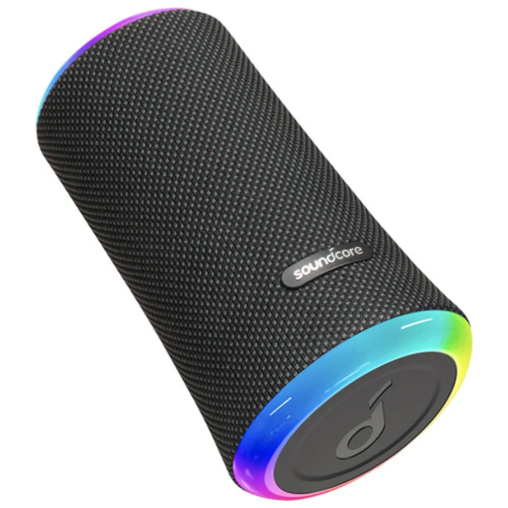 Soundcore by Anker Flare 2 Splashproof Bluetooth Wireless Speaker - Black