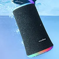 Soundcore by Anker Flare 2 Splashproof Bluetooth Wireless Speaker - Black