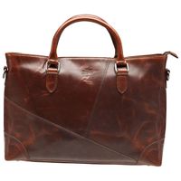 Mancini Buffalo Leather 14" Laptop Tote (99