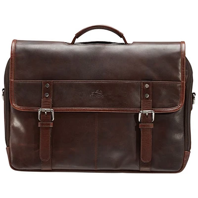 Mallette en cuir à deux compartiments pour portable de 15,6 po Buffalo de Mancini (99