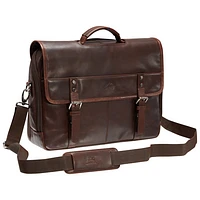 Mallette en cuir à deux compartiments pour portable de 15,6 po Buffalo de Mancini (99
