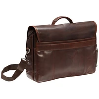 Mallette en cuir à deux compartiments pour portable de 15,6 po Buffalo de Mancini (99
