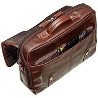 Mallette en cuir à deux compartiments pour portable de 15,6 po Buffalo de Mancini (99