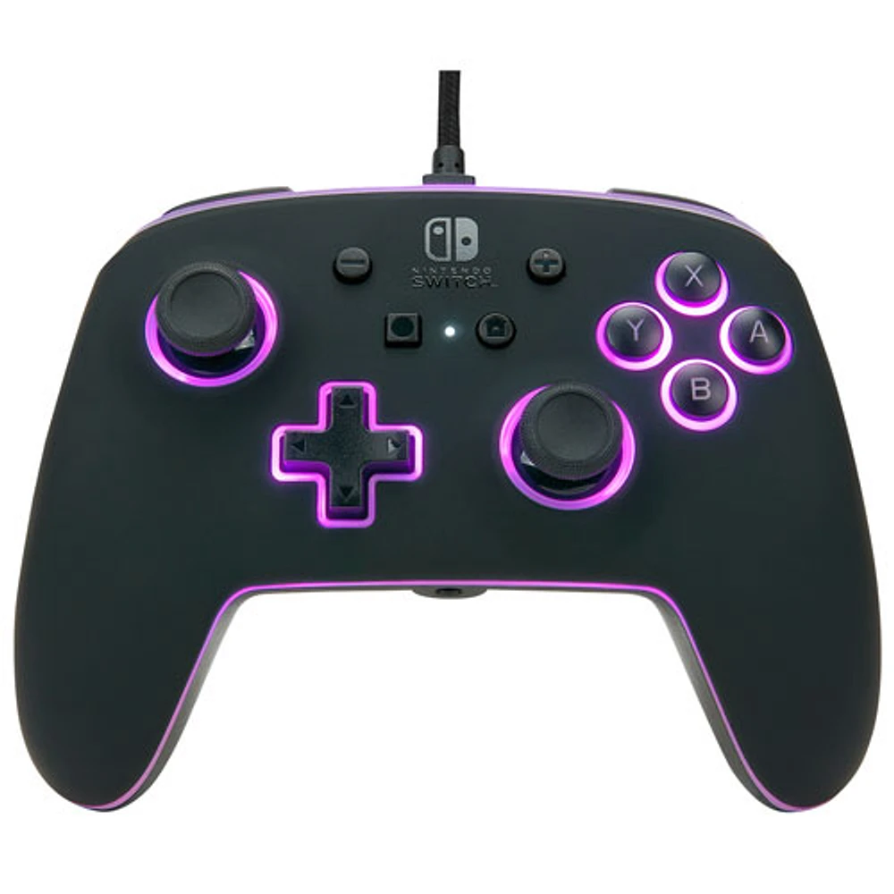 PowerA Spectra Enhanced Wired Controller for Switch - Black