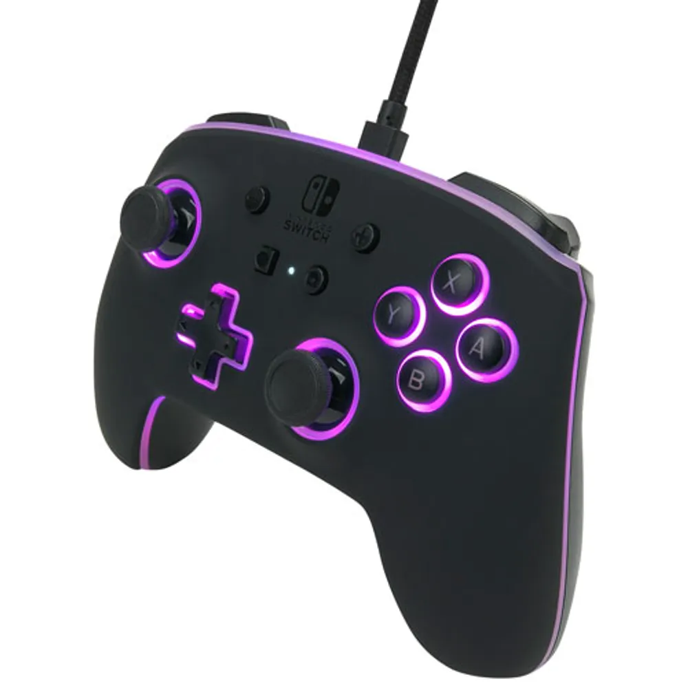 PowerA Spectra Enhanced Wired Controller for Switch - Black