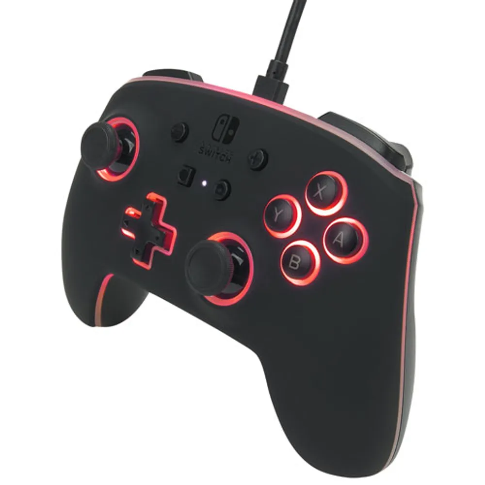 PowerA Spectra Enhanced Wired Controller for Switch - Black