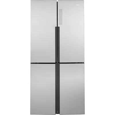 Haier 33" 16.4 Cu. Ft. 4-Door French Door Refrigerator (QHE16HYPFS) - Stainless Steel