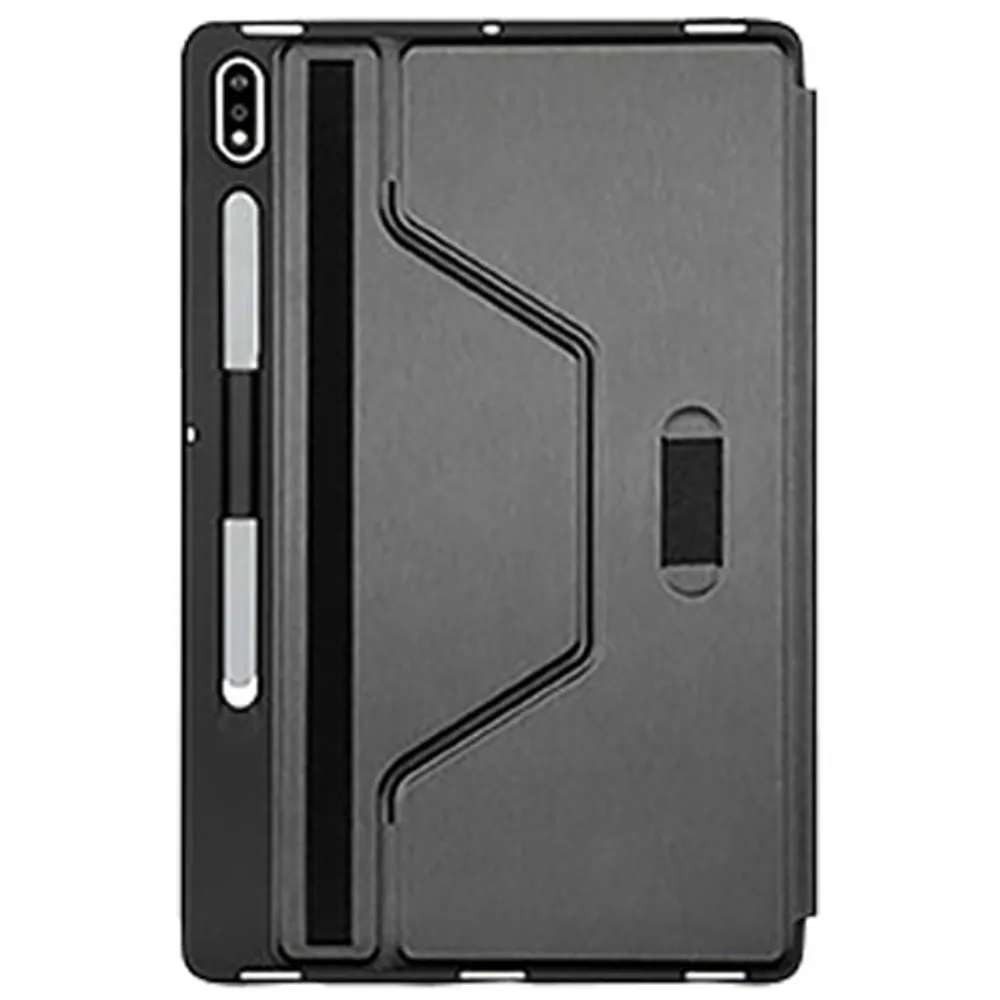 Targus Click-In Folio Case for Galaxy Tab S8+/S7+/S7FE - Black