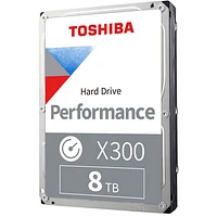 Toshiba X300 8TB 7200RPM SATA Desktop Internal Hard Drive (HDWR180XZSTA)