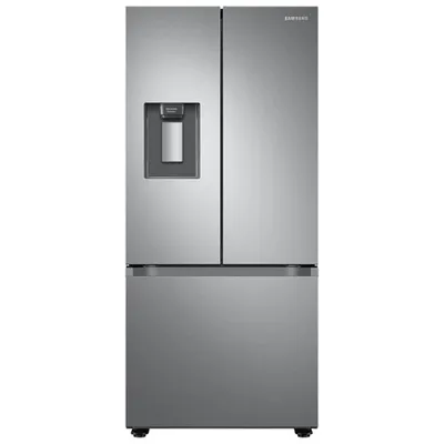 Réfrigérateur deux portes 22 pi³ 30 po avec distributeur d'eau Samsung (RF22A4221SR/AA) - Inox