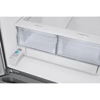 Réfrigérateur deux portes 22 pi³ 30 po avec distributeur d'eau Samsung (RF22A4221SR/AA) - Inox