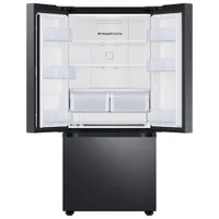 Samsung 30" 22 Cu. Ft. French Door Refrigerator w/ Water Dispenser (RF22A4221SG/AA) - Black Stainless