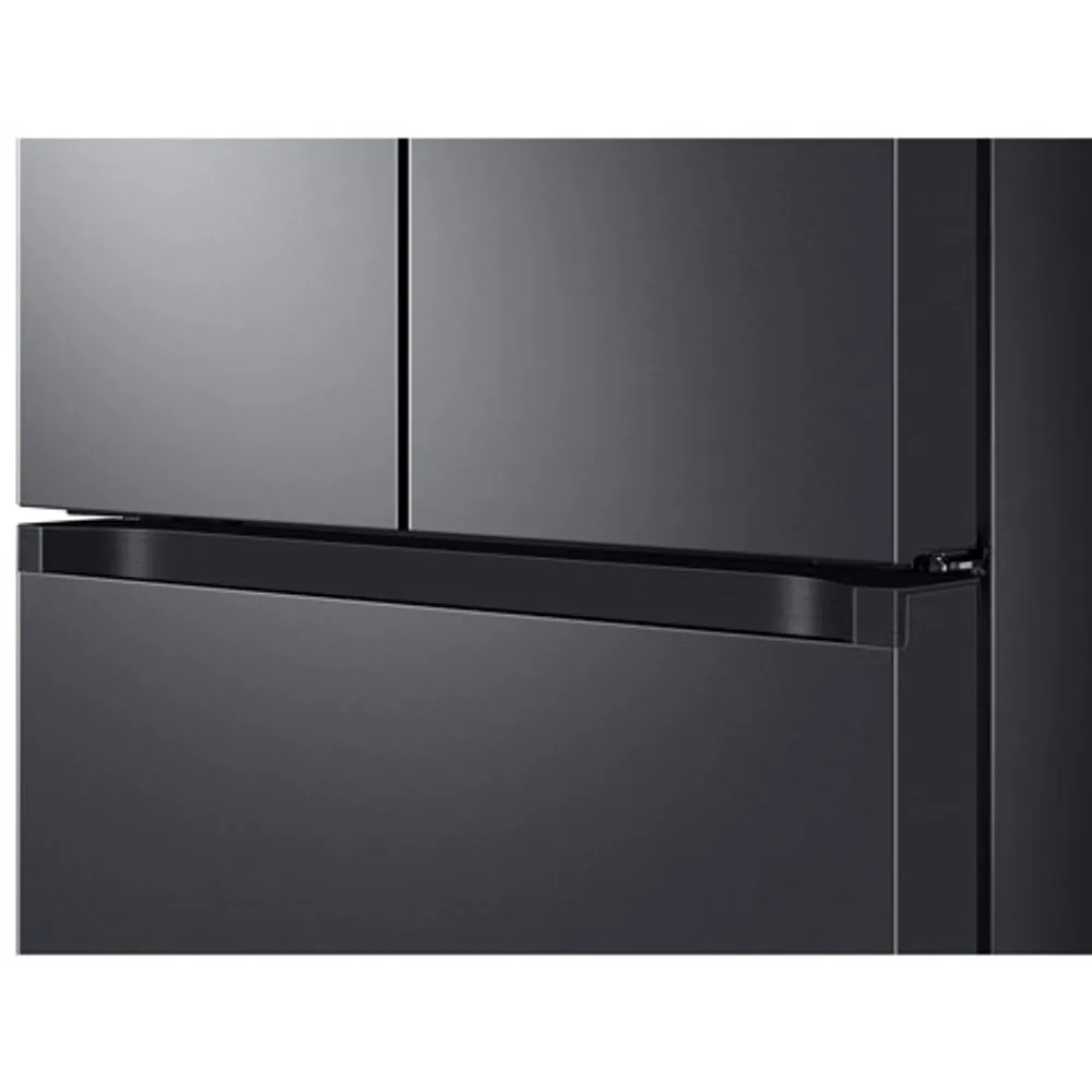 Samsung 30" 22 Cu. Ft. French Door Refrigerator w/ Water Dispenser (RF22A4221SG/AA) - Black Stainless