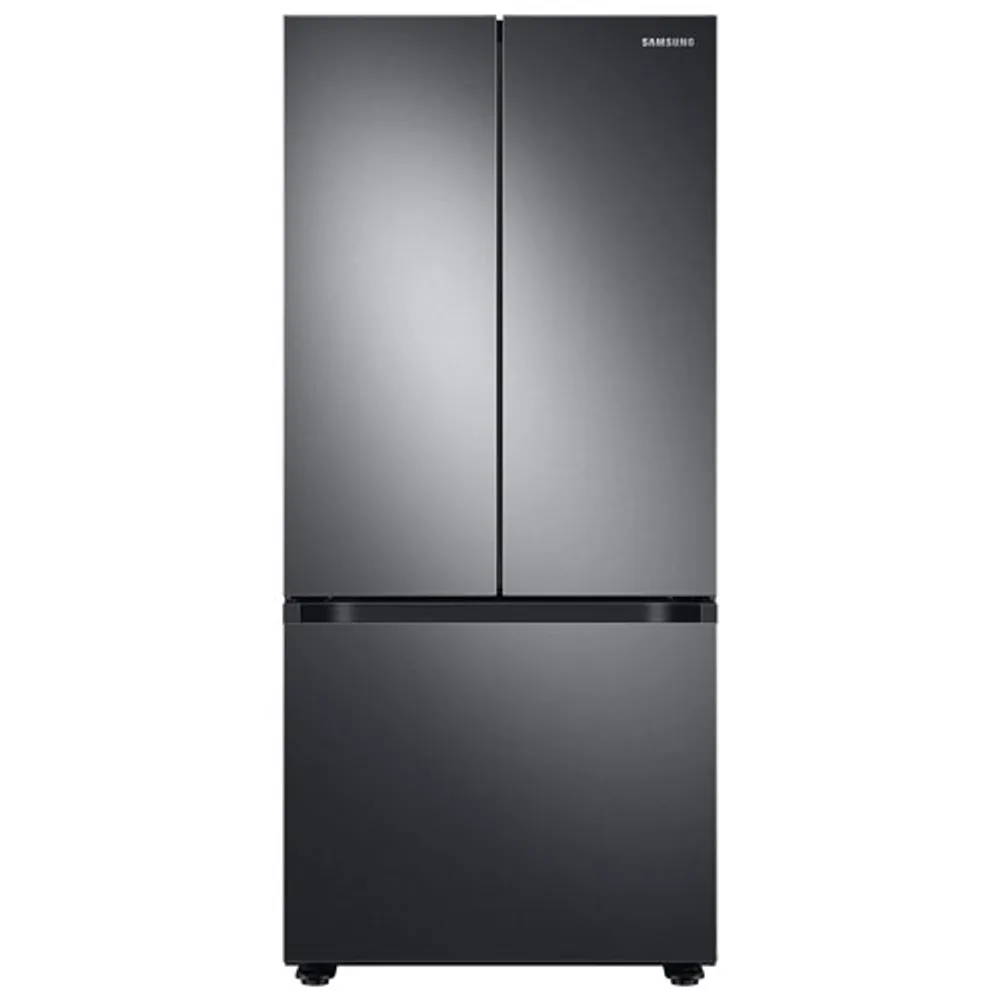 Samsung 30" 22.1 Cu. Ft. French Door Refrigerator (RF22A4111SG/AA) - Black Stainless