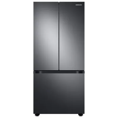 Samsung 30" 22.1 Cu. Ft. French Door Refrigerator (RF22A4111SG/AA) - Black Stainless