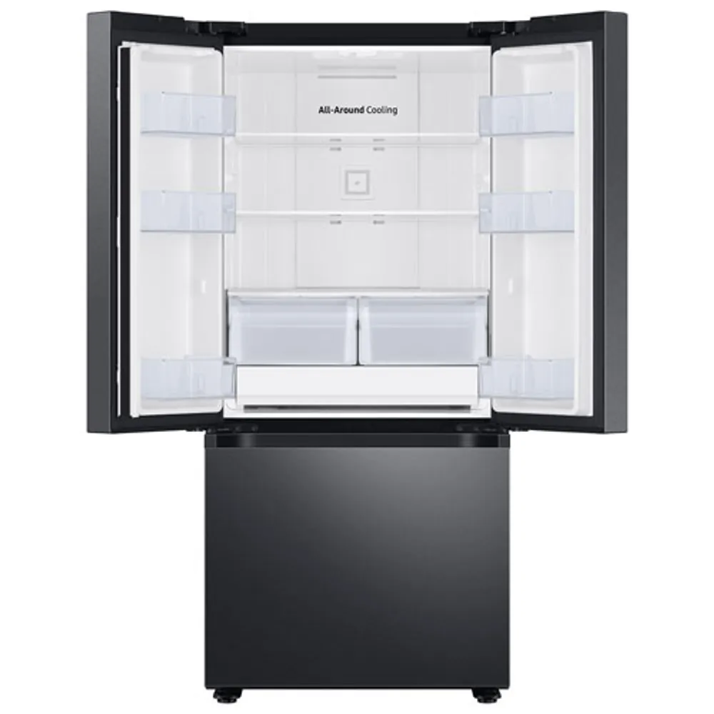 Samsung 30" 22.1 Cu. Ft. French Door Refrigerator (RF22A4111SG/AA) - Black Stainless