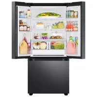 Samsung 30" 22.1 Cu. Ft. French Door Refrigerator (RF22A4111SG/AA) - Black Stainless