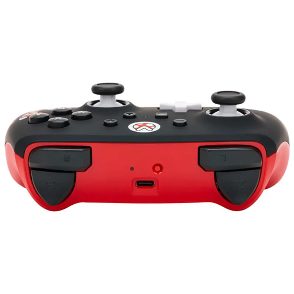 PowerA Mario Mayhem Wireless Controller for Switch - Black/Red - Only at Best Buy