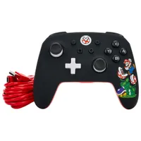 PowerA Mario Mayhem Wireless Controller for Switch - Black/Red - Only at Best Buy